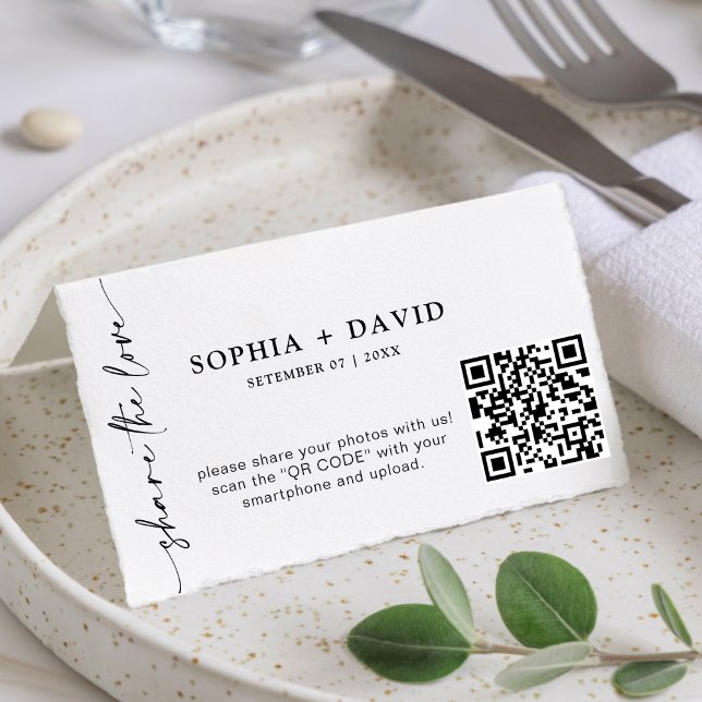 Moderne Minimalistische Skripterfassung Der QR-Cod (Von Creator hochgeladen)