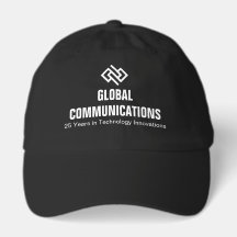 Moderne minimalistische Tech-Firma Custom Schwarz