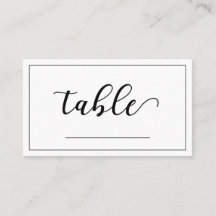 Moderne minimalistische Tischsitzordnung Nein