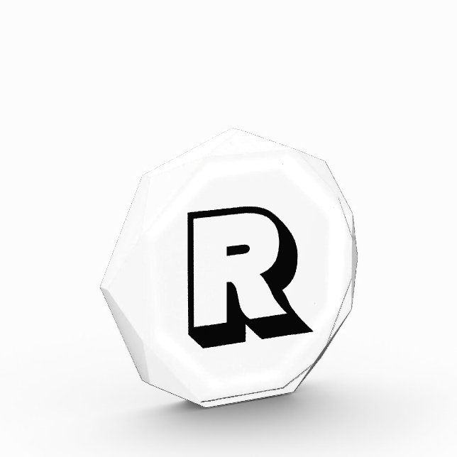 Moderne Minimalistische Typografie Fotoblock (Links)