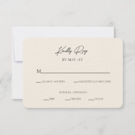 Moderne Minimalistische UAWG-Einschließkarte Einladung