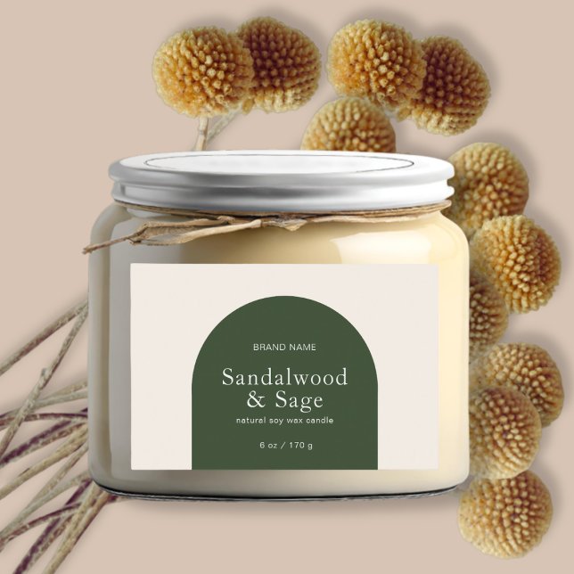 Moderne, minimalistische Verpackung Lebensmitteletikett (Von Creator hochgeladen)