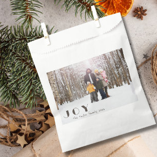 Moderne minimalistische Vintage-Freude religiöse F Geschenktütchen
