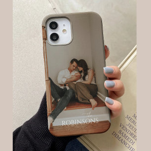 Moderne minimalistische vollständige Foto-Familien Case-Mate iPhone Hülle