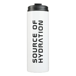 Moderne Minimalistische Wasserquelle Thermosbecher