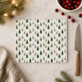 Moderne Minimalistische Weihnachtsbaumabteilung Schneidebrett