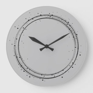 Moderne Minimalistische Wohngestaltung-Wanduhren Große Wanduhr
