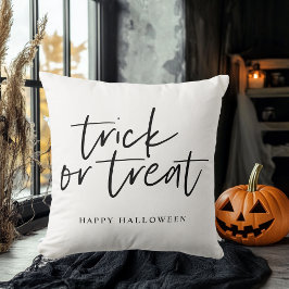 Moderne Minimaltricks und Leckerei | Frohe Hallowe Kissen