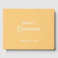Moderne minmalistische Kalligrafie Quinceanera