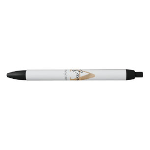 Moderne Mit Monogramm Erstklassigkeit und Name Per Kugelschreiber