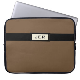 Moderne Mit Monogramm Vorstellungen von Männern br Laptopschutzhülle