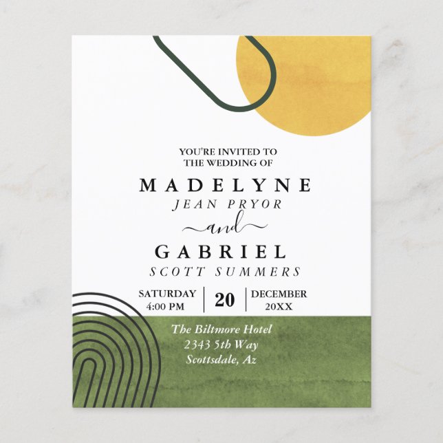 Moderne Mittelalterformen Arch Flyer (Vorne)