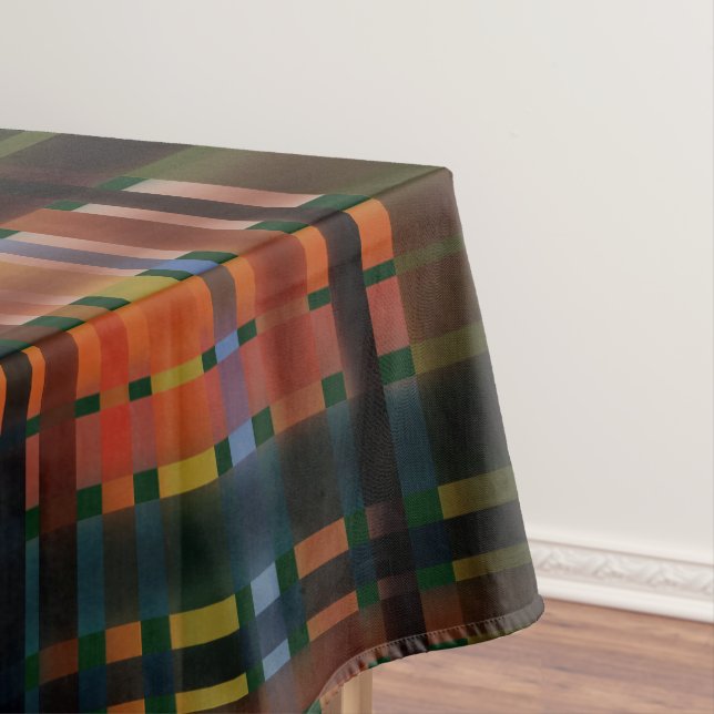 Moderne mittelalterliche Madras Tischdecke (Beispiel)