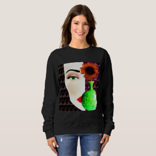 Moderne Mode Stilleben Kunst Sweatshirt