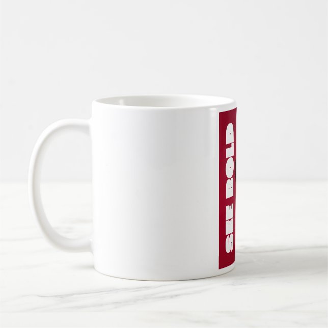 Moderne Modekunst Kaffeetasse (Links)