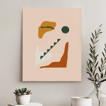Moderne, moderne Abstrakte Formen einfach Künstlicher Leinwanddruck<br><div class="desc">Moderne,  zeitgemäße Abstrakte Formen Einfache Imitate Canvas drucken</div>