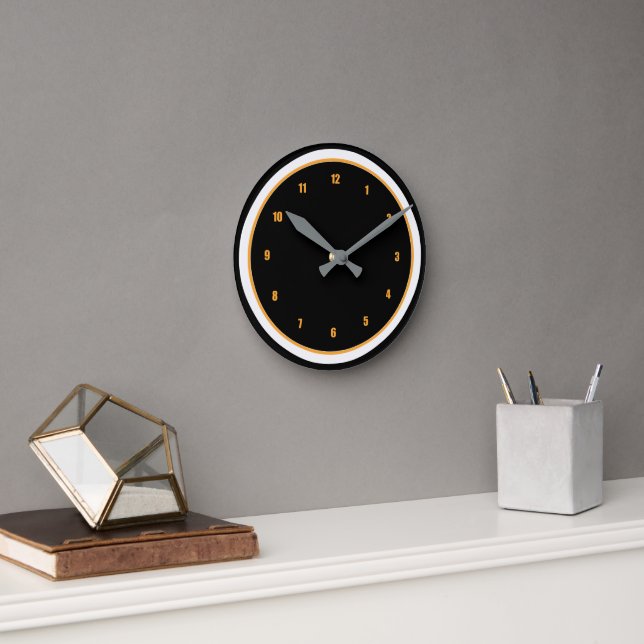Moderne moderne Bürouhren Runde Wanduhr (Büro)