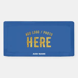 MODERNE MODERNE KUSTOM-BLAUEN MIT VERIFISCHTER MAR BANNER