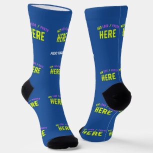 MODERNE MODERNE KUSTOM-BLAUEN MIT VERIFISCHTER MAR SOCKEN