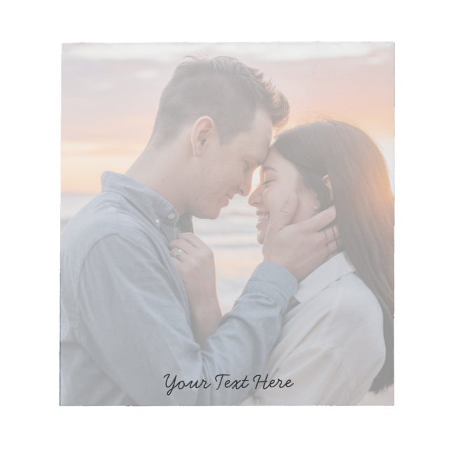 Moderne Moderne Moderne Erstellen Sie Ihr eigenes  Notizblock (Vorderseite)