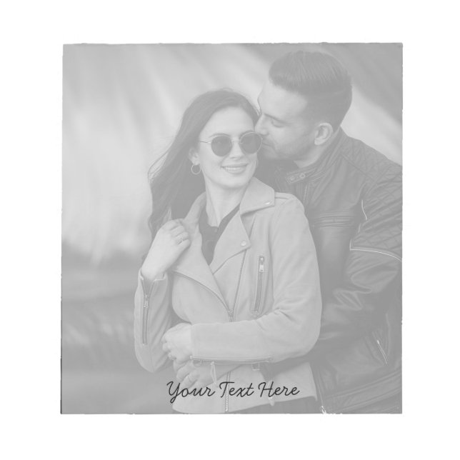 Moderne Moderne Moderne Erstellen Sie Ihr eigenes  Notizblock (Vorderseite)