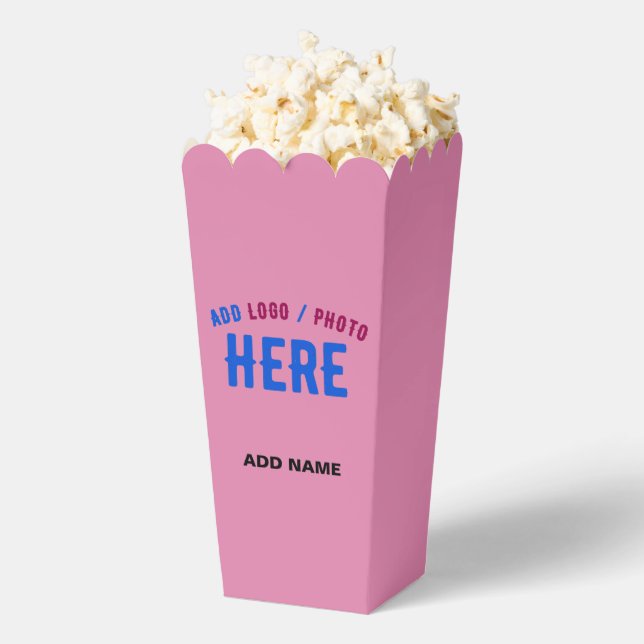 MODERNE, MODERNE, ZOLLBARE HOT PINK MARKE POPCORN GESCHENKSCHACHTEL (Geplatzt)