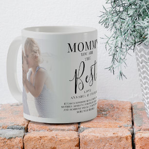 Moderne "MOMMY" Sie sind das beste Foto Keepake Kaffeetasse