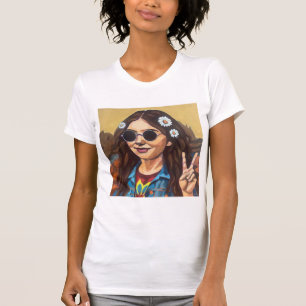 Moderne Mona Lisa Malerei - Da Vinci inspirierte K T-Shirt