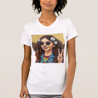 Moderne Mona Lisa Malerei - Da Vinci inspirierte K T-Shirt