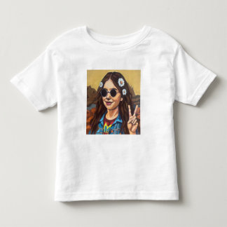 Moderne Mona Lisa-Malerei - Inspiriert von da Vinc Kleinkind T-shirt