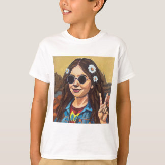 Moderne Mona Lisa Malerei - inspiriert von da Vinc T-Shirt
