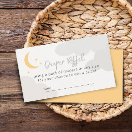 Moderne Mondwolken Kinderduschmaschine Windelwanne Begleitkarte