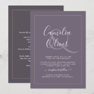 Moderne, monochrome Ampere und Hochzeit