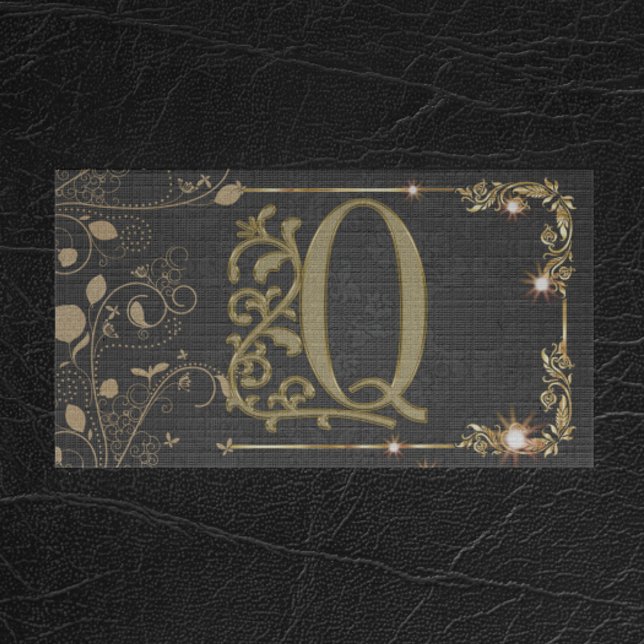 Moderne Monogram Beruflich Masculine Einzigartig Visitenkarte (Von Creator hochgeladen)