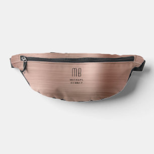 Moderne Monogram-Rose Gold Bauchtasche