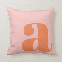 Moderne Monogramm Anfangsbuchstaben Pastellfarben 