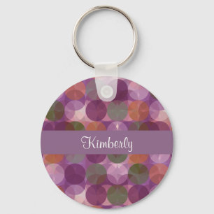 Moderne Monogramm-Art Schlüsselanhänger