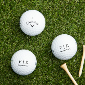 Moderne Monogramm Callaway Supersoft 12er Packung Golfball