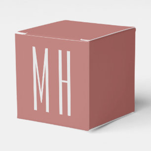 Moderne Monogramm Professionell Schlicht Minimalis Geschenkschachtel