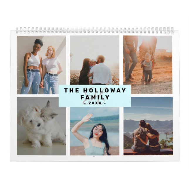 Moderne Monogrammbezeichnung aquamarin 18 Fotos Co Kalender (Titelbild)