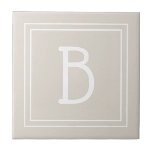 Moderne monogrammierte Anfangsbuchstaben-Vorlage T Fliese