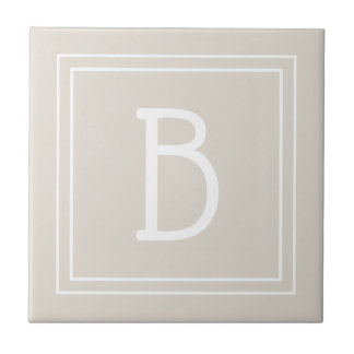 Moderne monogrammierte Anfangsbuchstaben-Vorlage T Fliese