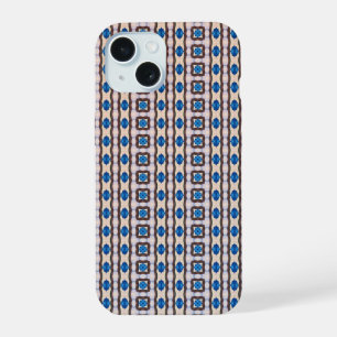 Moderne Mosaik geometrische abstrakte Muster 1298 iPhone 15 Hülle