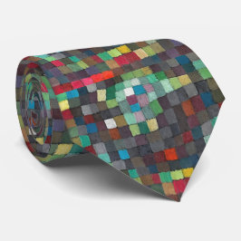 Moderne Mosaik – Pixel-Harmonie Krawatte