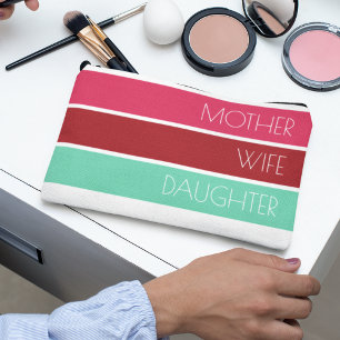 Moderne Mother's Day Trendy Toilettentasche Zubehörtasche