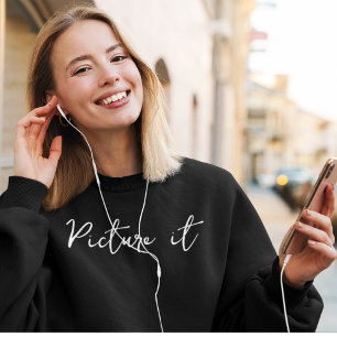 Moderne Motivationsgrafik Typography Einfach Sweatshirt