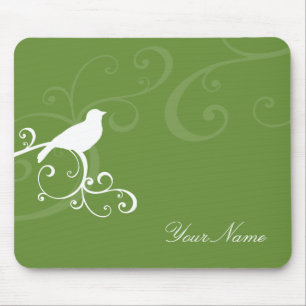 MODERNE MOUSEPAD: Whimsicalbird 2 Mousepad