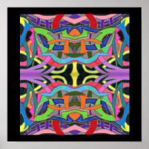 Moderne, muffige, farbige Linie Zeichnend