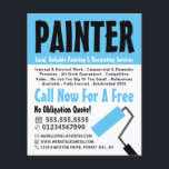 Moderne muffige, gemalte und dekorative Werbung Flyer<br><div class="desc">Moderner,  fett,  gemalt & dekoriert Werbe-Flyer vom Business Card Store.</div>