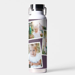 Moderne Multifamilie lila, einfache Foto Trinkflasche